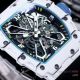 Swiss Replica Richard Mille RM35-03 Rafael Nadal Watches Carbon NTPT Blue Rubber Strap (4)_th.jpg